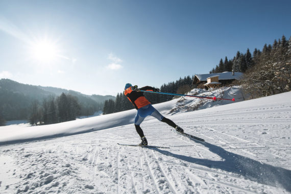 Langlaufen im Winterurlaub im Salzburger Land